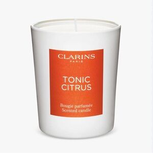 NIB - CLARINS Tonic Citrus Scented Candle 6.4 oz